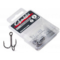 Крючки-тройники Gamakatsu 18 TREBLE SHORT SHANK BLACK разм. 04 6шт.