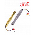 Блесна вертикальная зимняя Lucky John WALLE с цепочкой и тройником  60мм GS блистер
