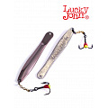 Блесна вертикальная зимняя Lucky John WALLE с цепочкой и тройником  60мм CS блистер