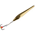 Блесна вертикал. зим. Lucky John DOUBLE BLADE с цеп. и тр. 45мм GC блистер