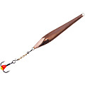 Блесна вертикал. зим. Lucky John DOUBLE BLADE с цеп. и тр. 55мм CS блистер