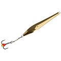 Блесна вертикал. зим. Lucky John DOUBLE BLADE с цеп. и тр. 65мм GC блистер
