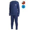 Термокомплект Norfin KIDS BASE BLUE 02 р.116-122
