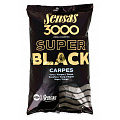 Прикормка Sensas 3000 Super BLACK Carp 1кг