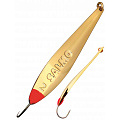 Блесна вертикальная зимняя Lucky John MODEL S-2 c впаяным крючком 03.0г G блистер