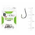 Крючки Cobra FEEDER SPECIALIST сер. CF203 разм. 008 10шт.