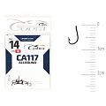 Крючки Cobra Allround FUNA сер. CA117 разм. 014 10шт.