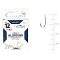 Крючки Cobra Allround ROUND сер. CA124 разм. 012 10шт.