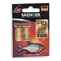 Крючки с поводком Saenger ЛЕЩ/BRASSE BR-24 10-0.16мм 60см 10шт.