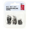 Вертлюги c застеж. LJ Pro Series ROLLING SWIVEL FASTLOCK Набор 30шт.