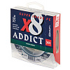 Шнур плетёный Lucky John Addict х8 BRAID Moss Green 150/020