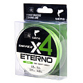 Шнур плетёный Salmo Sniper х4 ETERNO BRAID Apple Green 125/010