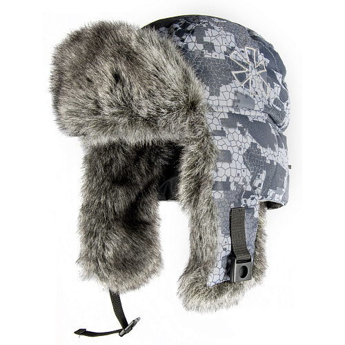 Шапка-ушанка Norfin EXPLORER CAMO p.XL