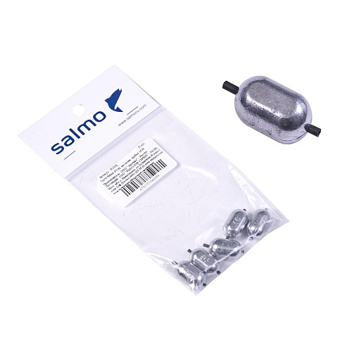 Груза Salmo OVAL на силик. трубке 14.0г 5шт