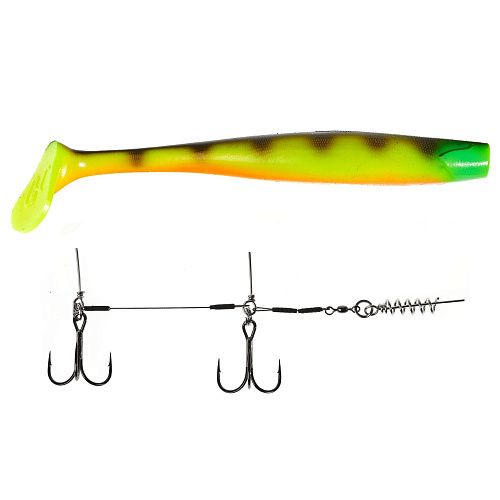 Виброхвост LJ 3D BBS Series KUBIRA SWIM SHAD 9.0in (22,86)/PG30 1шт.+Stinger L