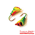 Мормышка вольфрамовая Lucky John МУРАВЕЙ крашеная с петелькой 040/58