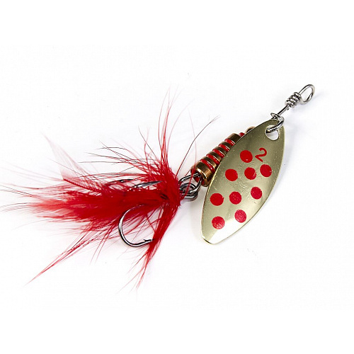 Блесна вращ. Lucky John SPIN X LONG 02 4,0г GR