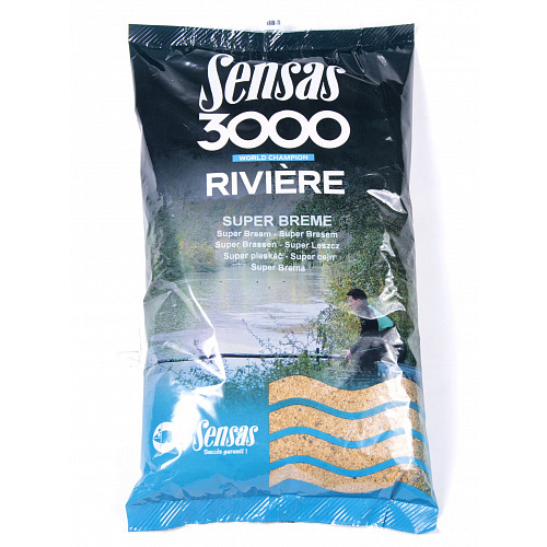 Прикормка Sensas 3000 Super RIVIERE Bremes 1кг