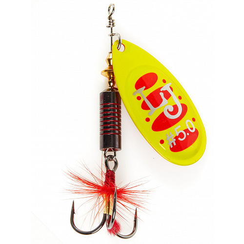 Блесна вращающаяся Lucky John BONNIE BLADE 5 13.4г 010 в блистере