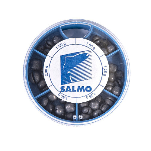 Грузила Salmo ДРОБИНКА PL 6 секц. крупн. 100г набор