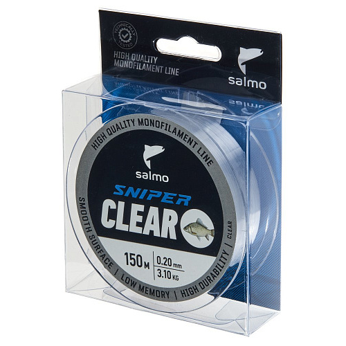 Леска моно. Salmo Sniper Clear 150/020