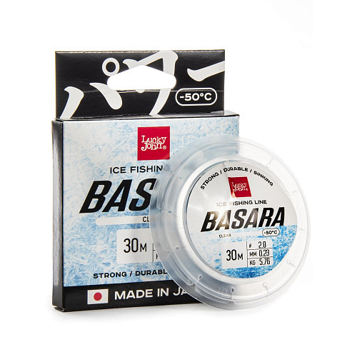 Леска моно. зим. Lucky John BASARA Clear 030/023