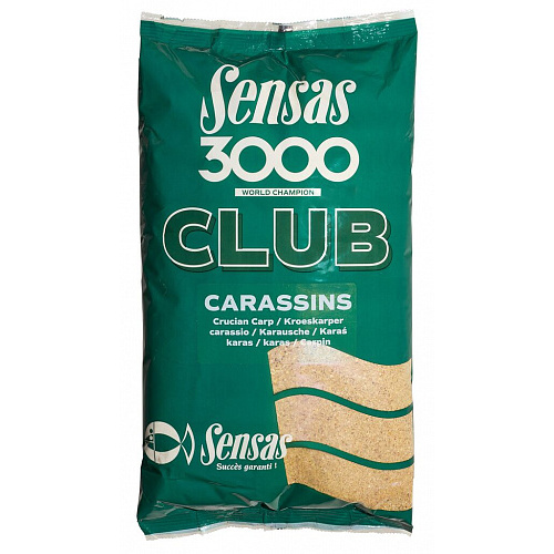 Прикормка Sensas 3000 Club CARASSIN 1кг
