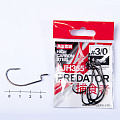 Крючки офсетные Lucky John PREDATOR сер. LJH355 разм.003/0 6шт.