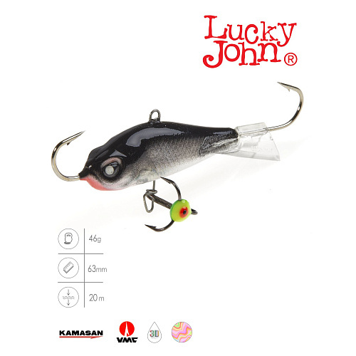 Балансир Lucky John BALTIC 6 с тр. 60мм/13H блистер