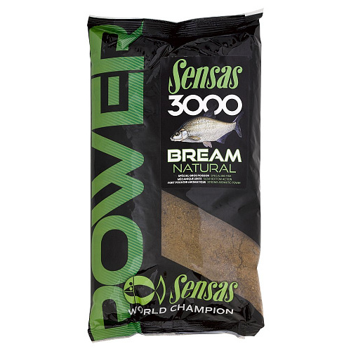 Прикормка Sensas 3000 POWER ROACH Natural 1кг