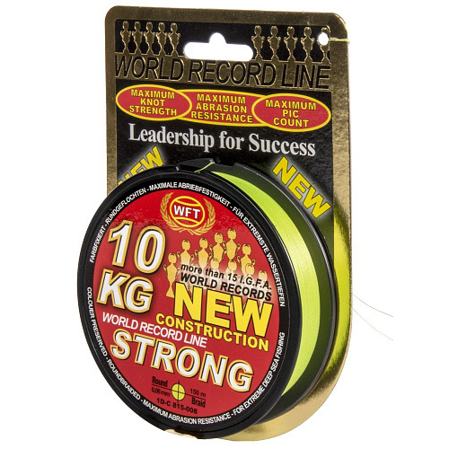 Шнур плетёный WFT KG STRONG Chartreuse 150/008