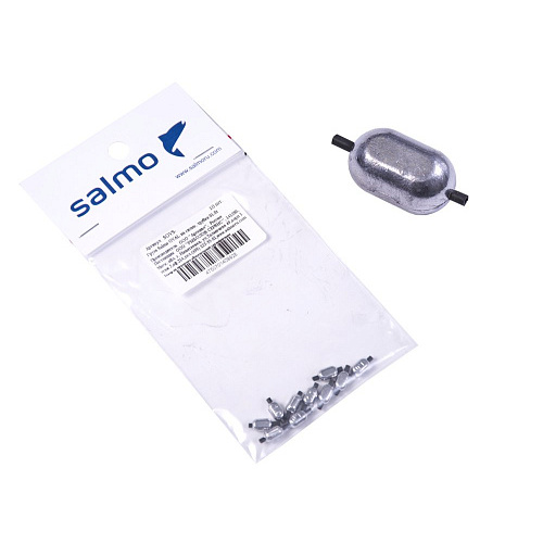 Груза Salmo OVAL на силик. трубке 00.7г 10шт