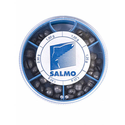 Грузила Salmo ДРОБИНКА PL 6 секц. крупн. 100г набор