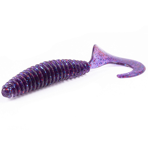 Твистеры съедоб. искусст. LJ Pro Series ULTRAWORM CURLY 3,0in (07.62)/S63 7шт.