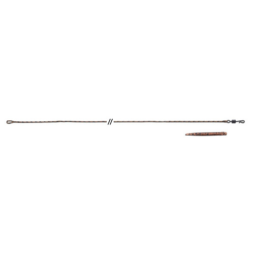 Поводки карп. из ледкора Anaconda QC Jungle Brown быстросъёмн. 60lb 80см 3шт.