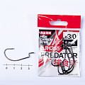 Крючки офсетные Lucky John PREDATOR сер. LJH355 разм.003/0 6шт.