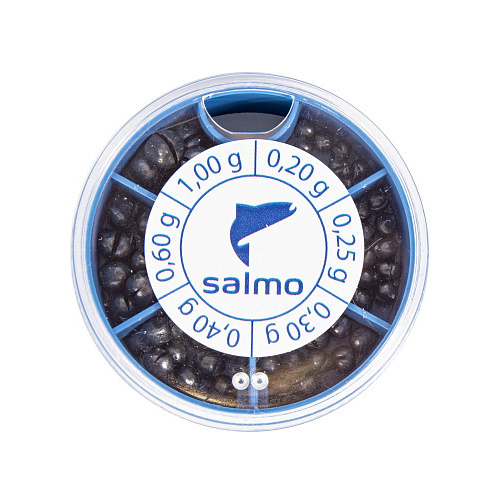 Грузила Salmo ДРОБИНКА PL 6 секц. станд. 050г набор