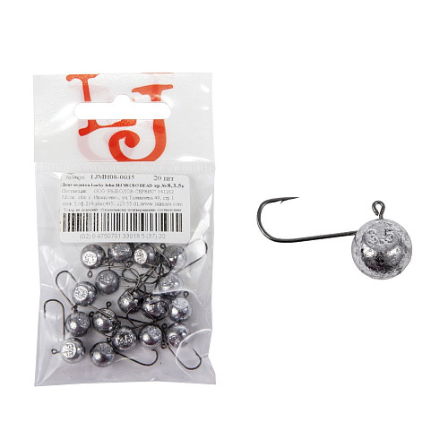 Джиг-головка Lucky John MJ MICRO HEAD кр.008 3.5г 