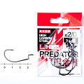 Крючки офсетные Lucky John PREDATOR сер. LJH355 разм.K02/0 7шт.