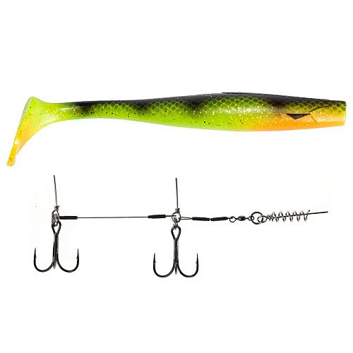 Виброхвост LJ 3D BBS Series KUBIRA SWIM SHAD 9.0in (22,86)/PG41 1шт.+Stinger L