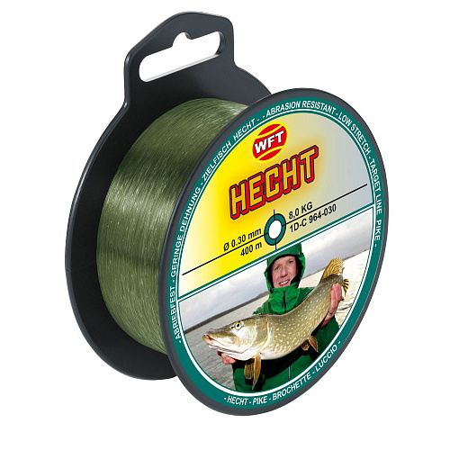 Леска моно. WFT Zielfisch HECHT (ЩУКА) 400/030