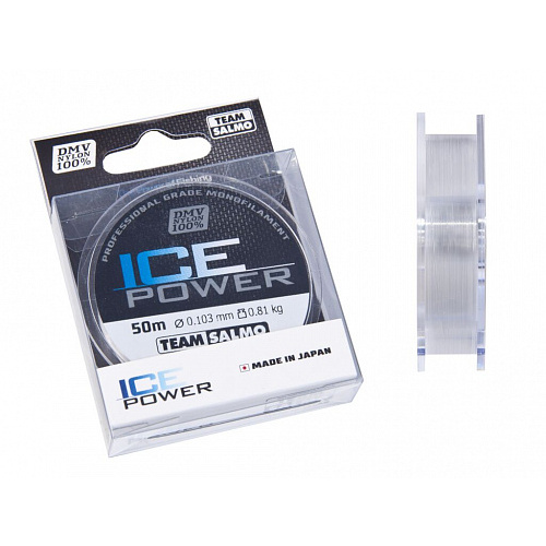Леска монофильная Team Salmo ICE POWER 50/010