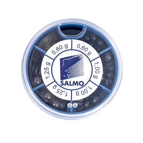 Грузила Salmo ДРОБИНКА PL 6 секц. крупн. 070г набор