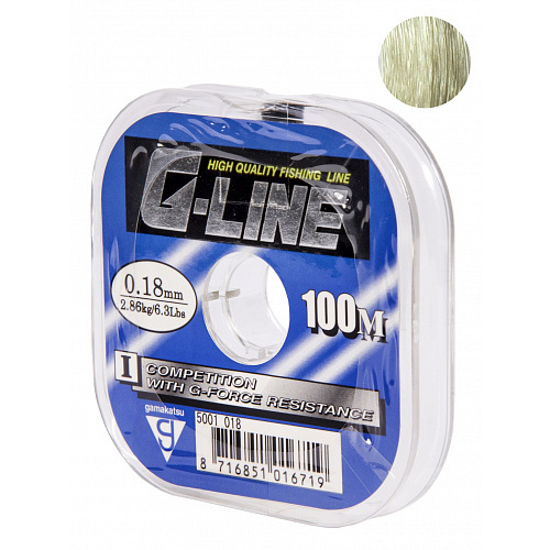 Леска монофильная Gamakatsu G-Line COMPETITION 100/018