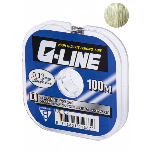 Леска монофильная Gamakatsu G-Line COMPETITION 100/012