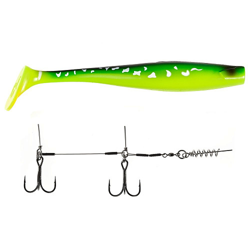 Виброхвост LJ 3D BBS Series KUBIRA SWIM SHAD 9.0in (22,86)/PG26 1шт.+Stinger L