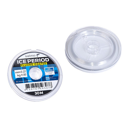 Леска моно. зим. Salmo ICE PERIOD FLUORO COATED 030/022