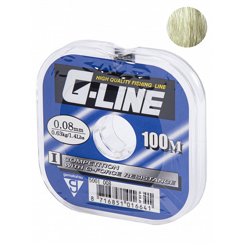 Леска монофильная Gamakatsu G-Line COMPETITION 100/008