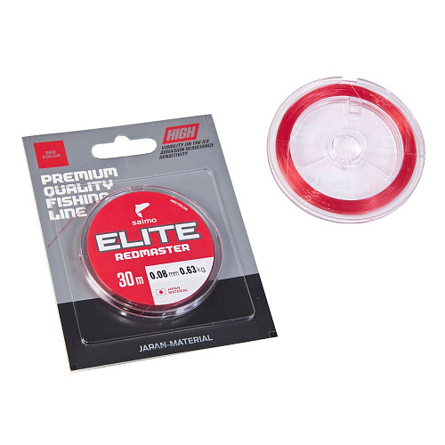 Леска моно. зим. Salmo Elite REDMASTER 030/008