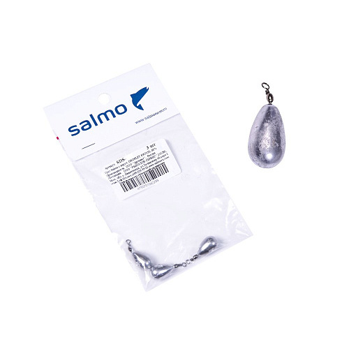 Груза Salmo с вертл. DROPLET SWIVEL 007г 3шт